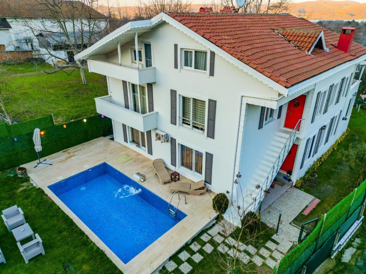Villa Atlas Muhafazakar Havuzlu, Mustakil Genis Bahceli Sapanca Zewnętrze zdjęcie