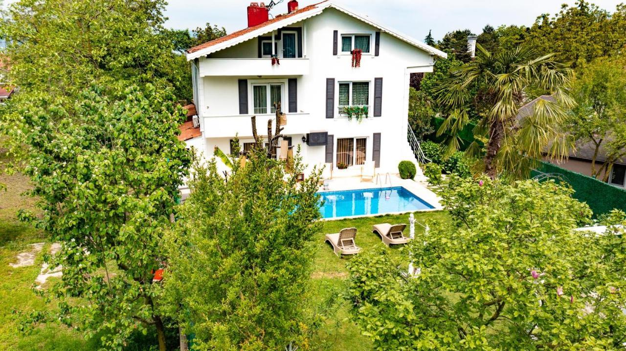 Villa Atlas Muhafazakar Havuzlu, Mustakil Genis Bahceli Sapanca Zewnętrze zdjęcie