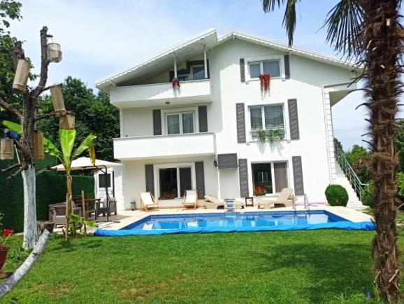 Villa Atlas Muhafazakar Havuzlu, Mustakil Genis Bahceli Sapanca Zewnętrze zdjęcie