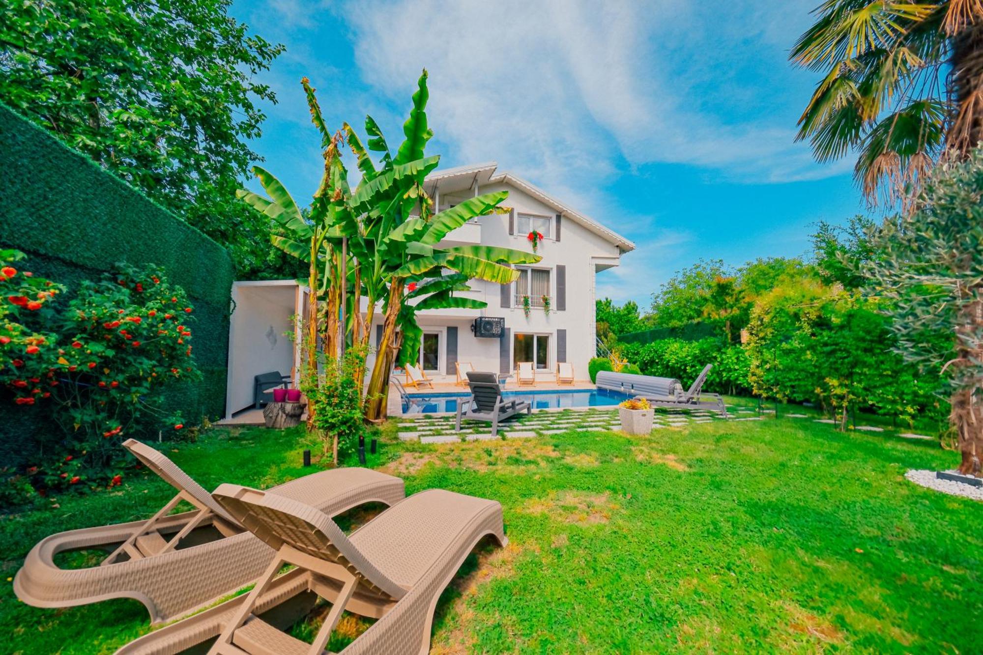 Villa Atlas Muhafazakar Havuzlu, Mustakil Genis Bahceli Sapanca Zewnętrze zdjęcie